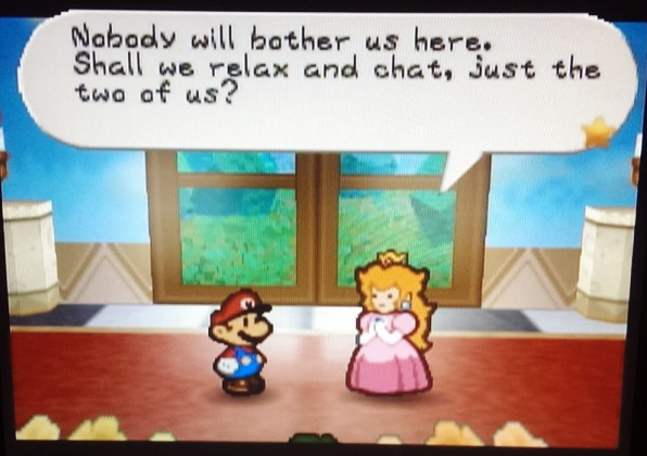 Mario et Princess Peach teasing-allumeuse_Gauloise de nuits